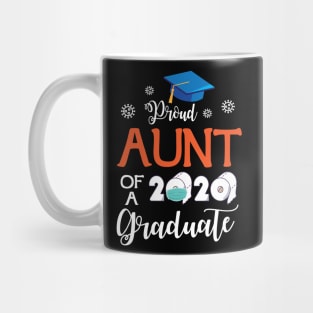 Proud Aunt Of A 2020 Graduate Senior With Face Mask Toilet Paper Fighting Coronavirus 2020 Mug